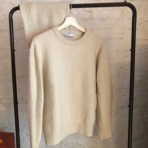 Zara sweater top and pant set